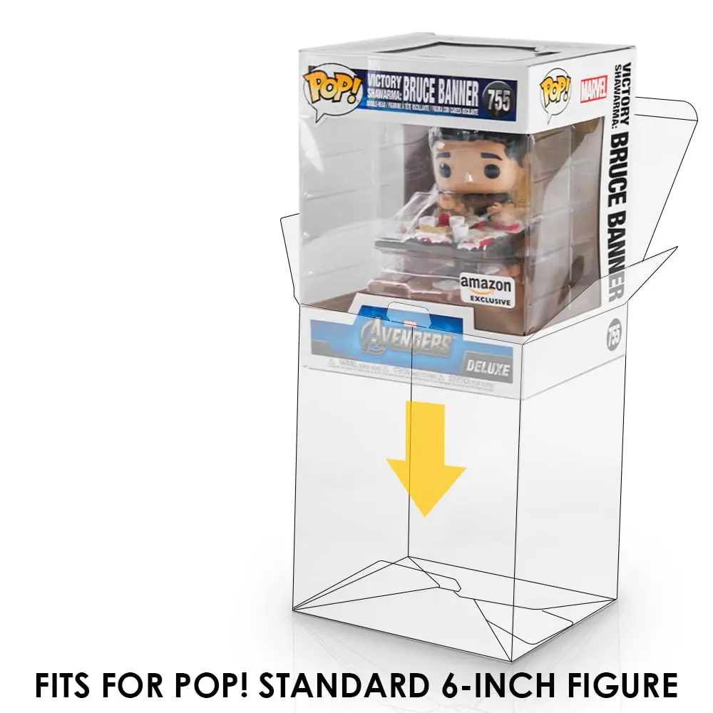 0.50 MM Thick Clear Scratch-Re - đánh giá và giá Funko Pop Protector