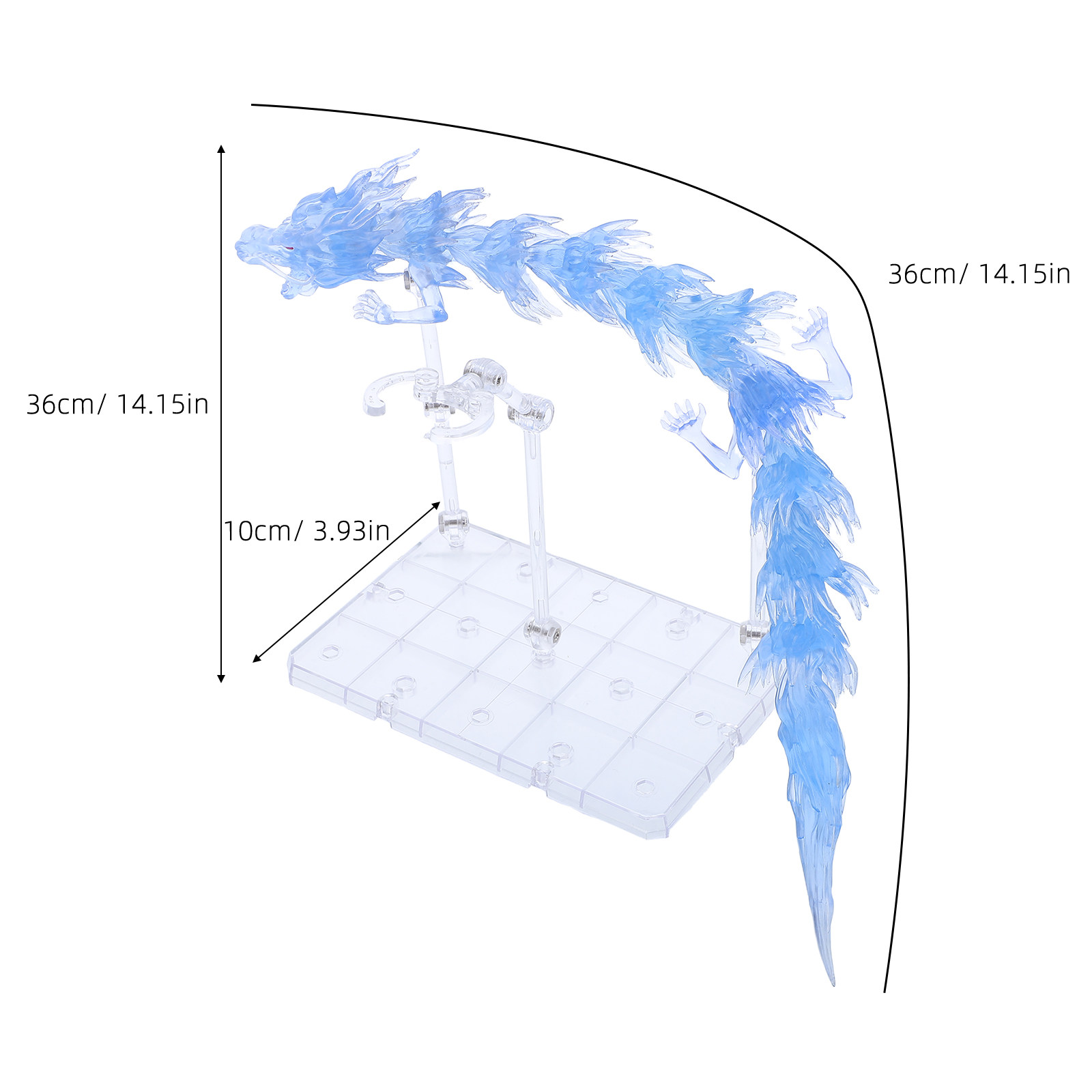 1Set Plastic Dragon Effect Par - đánh giá và giá Action Figure Stand