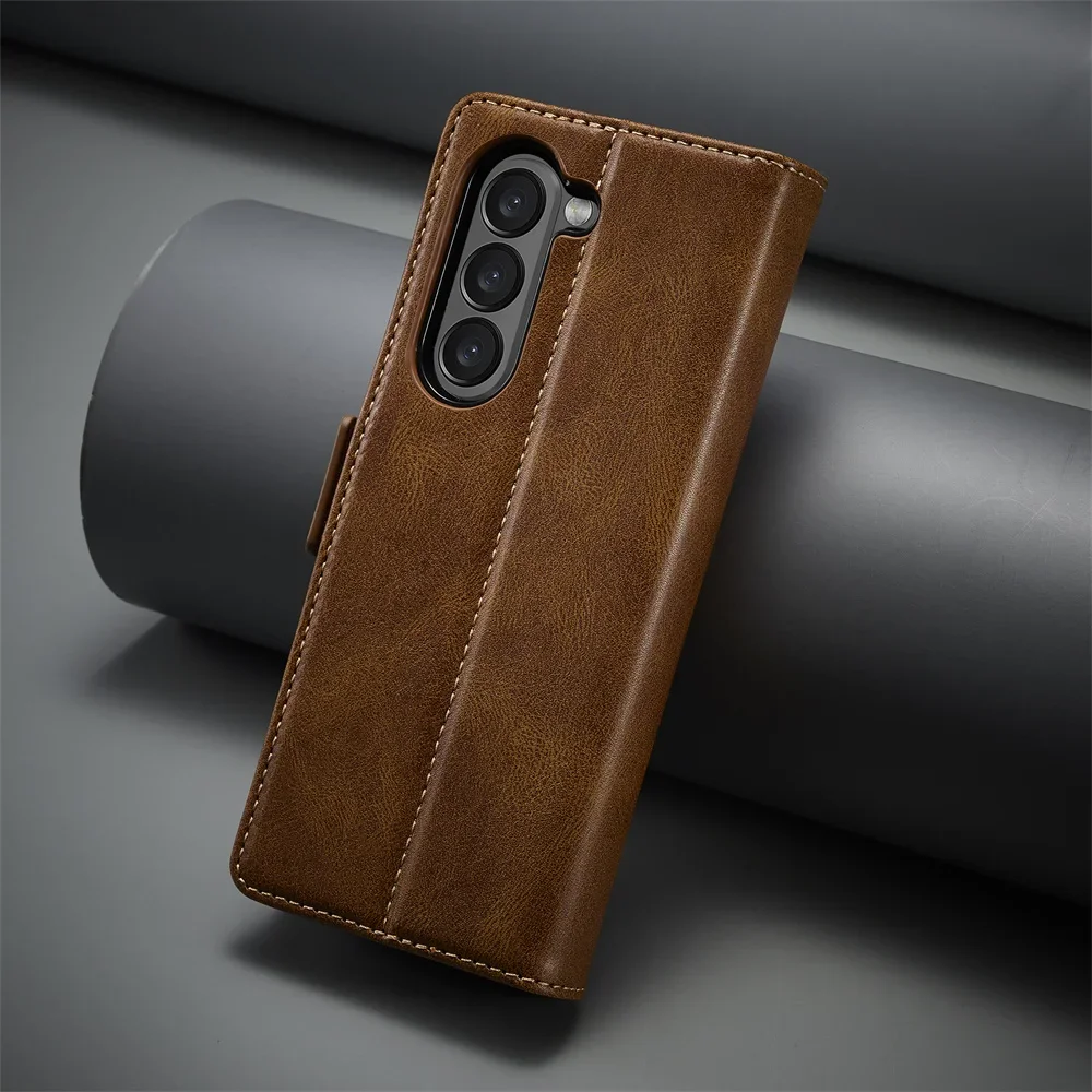 Leather Wallet Phone Case For  - đánh giá và giá Card Top Loader