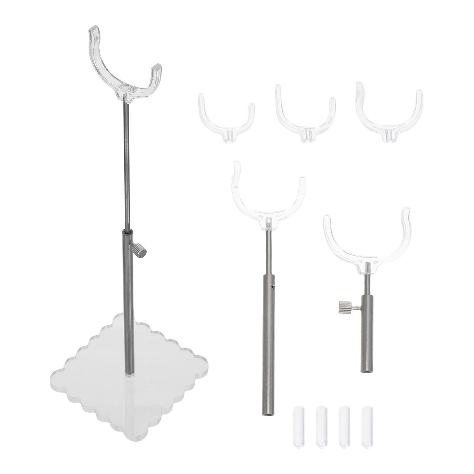 1Set Adjustable Acrylic Displa - đánh giá và giá Action Figure Stand