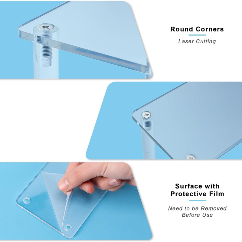 1-4 Tier Acrylic Display Stand - đánh giá và giá Pop Display Shelf