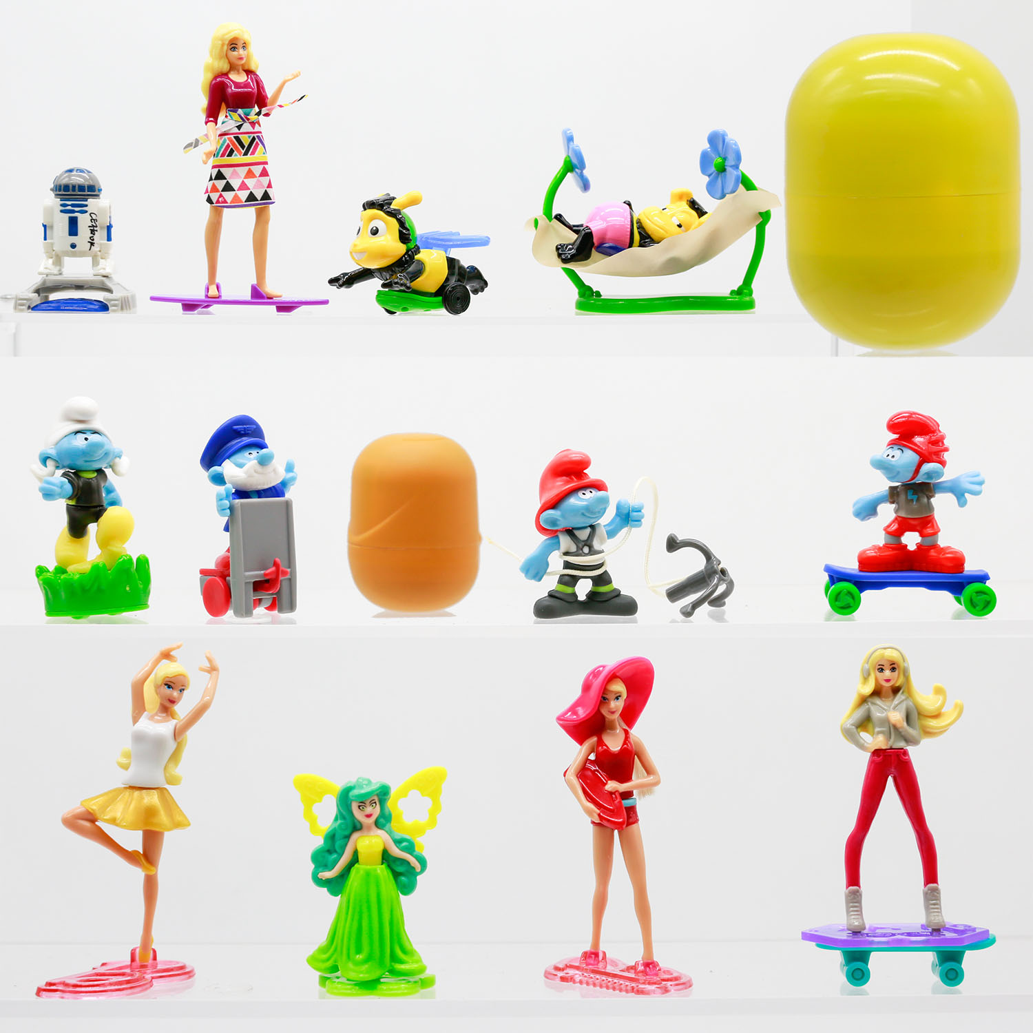 Kinder Gashapon Capsule Toys S - đánh giá và giá Capsule Toy Gashapon