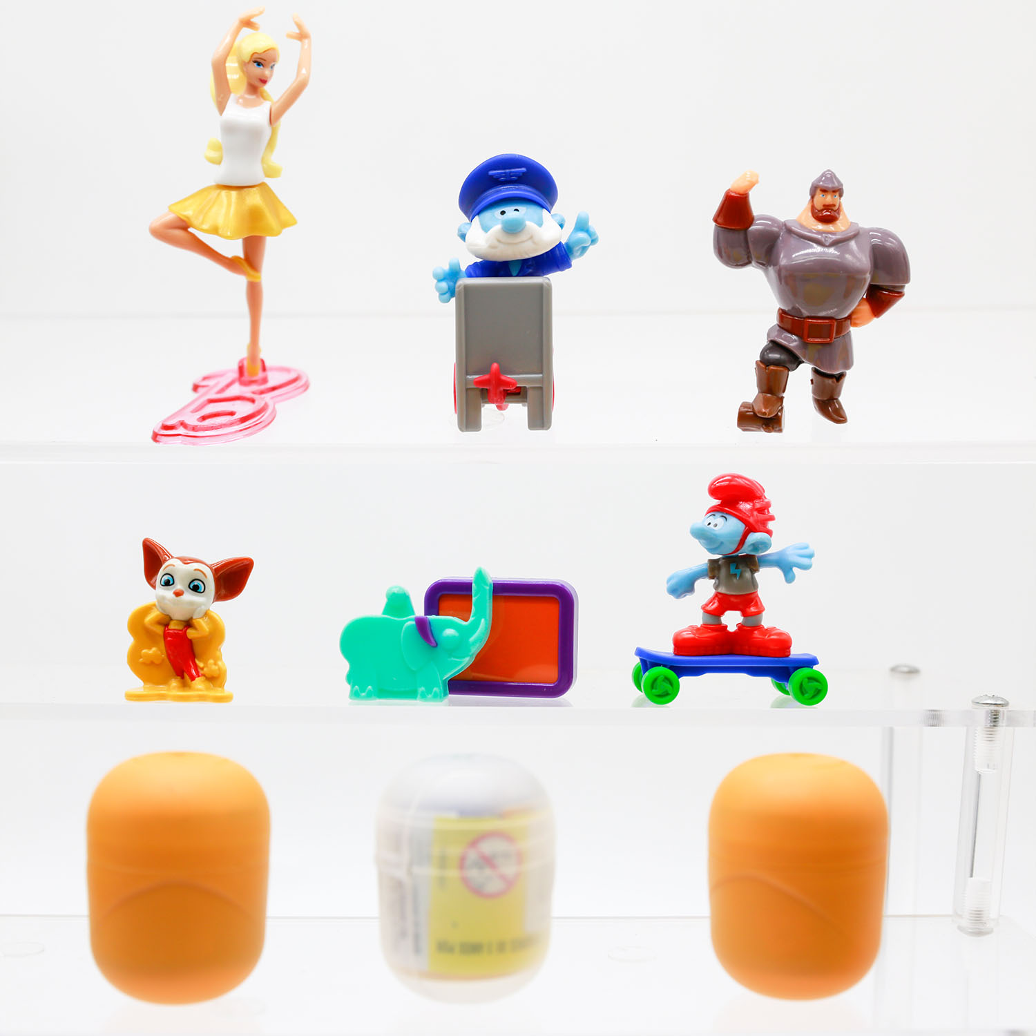 Kinder Gashapon Capsule Toys S - đánh giá và giá Capsule Toy Gashapon