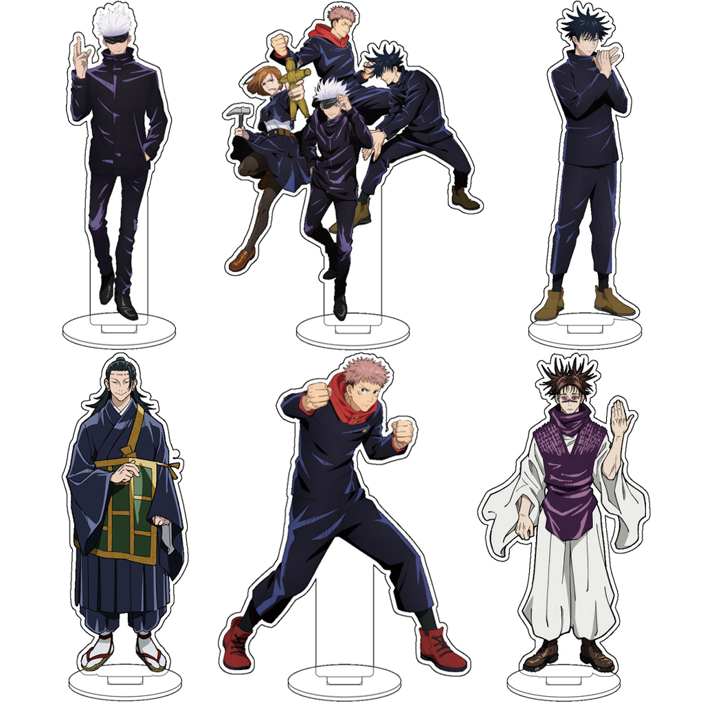 16CM Anime Jujutsu Kaisen Gojo - đánh giá và giá Figma Stand Set