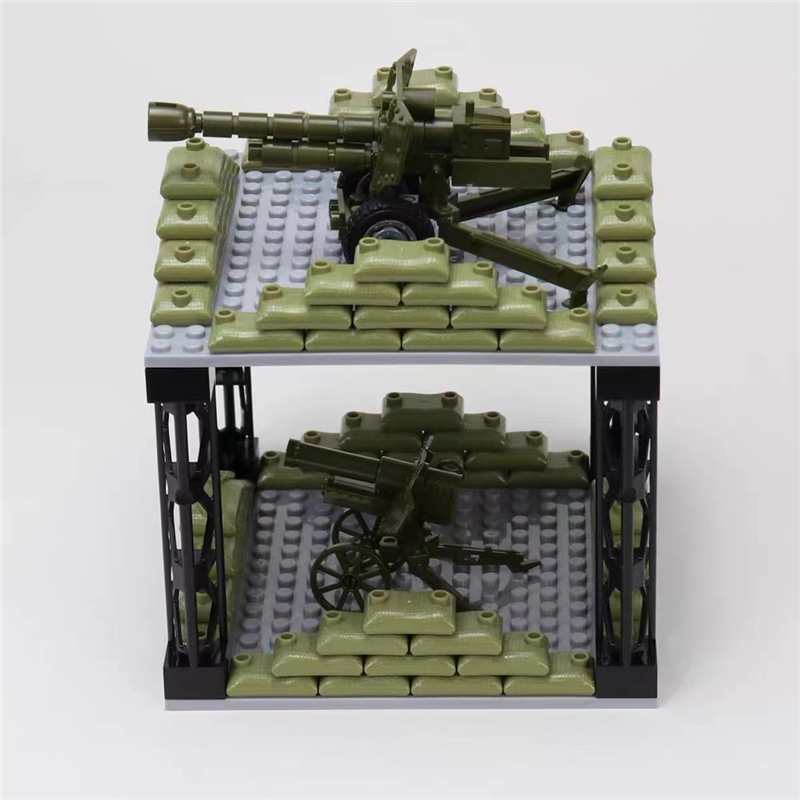 50PCS MOC Military Sandbag Bui - đánh giá và giá Lego Minifigure Holder