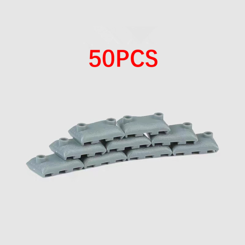 50PCS MOC Military Sandbag Bui - đánh giá và giá Lego Minifigure Holder