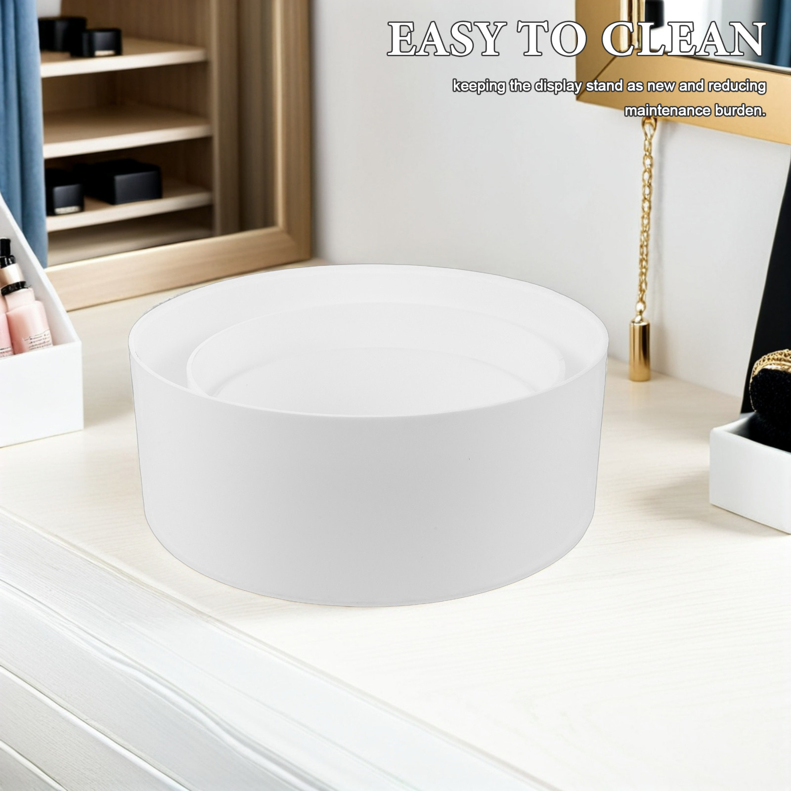 3Pcs Round Acrylic Riser Displ - đánh giá và giá Display Risers Set