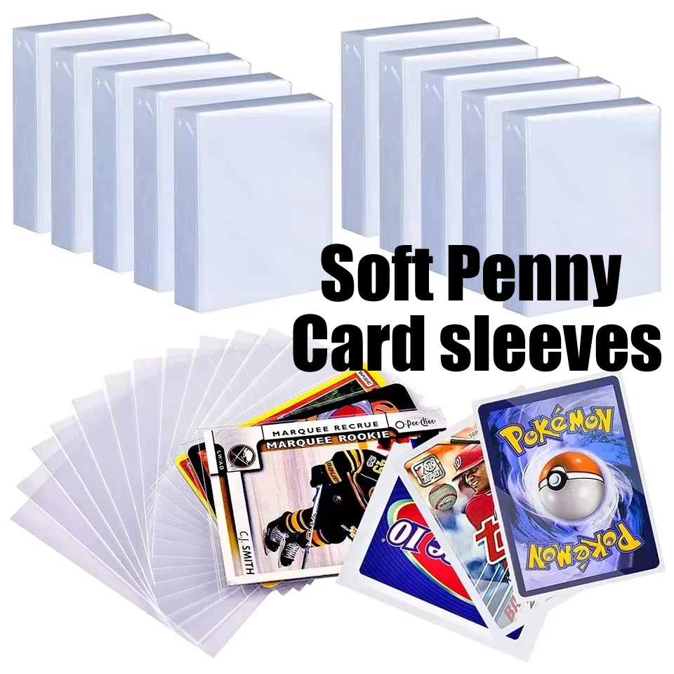 100-600pcs Card Sleeves Hard S - đánh giá và giá Pokemon Binder Card