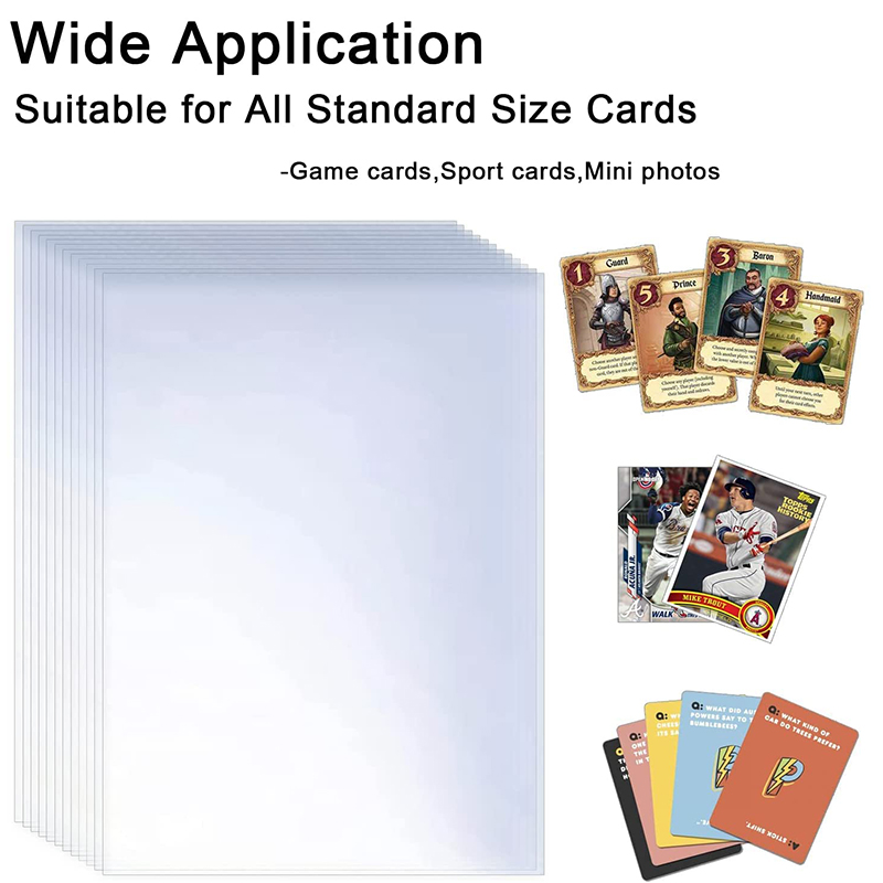 100-600pcs Card Sleeves Hard S - đánh giá và giá Pokemon Binder Card