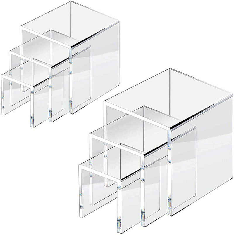 6pcs/Set Acrylic Display Stand - đánh giá và giá Display Risers Set