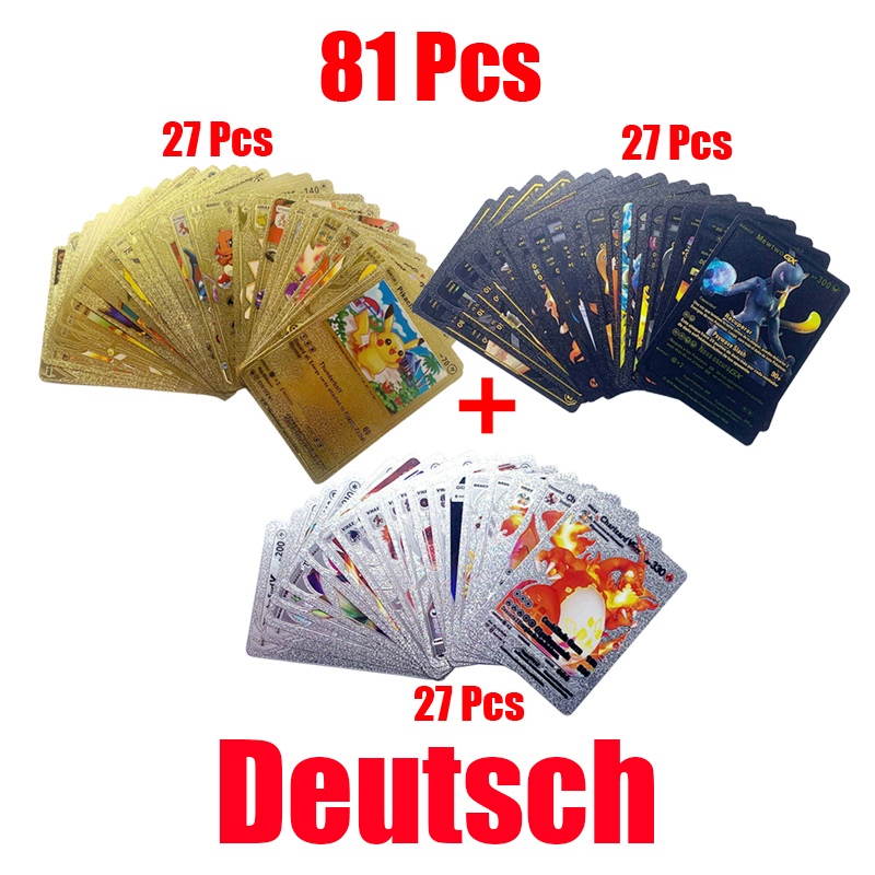 81-15Pcs Pokemon Cards Gold Si - đánh giá và giá Pokemon Binder Card