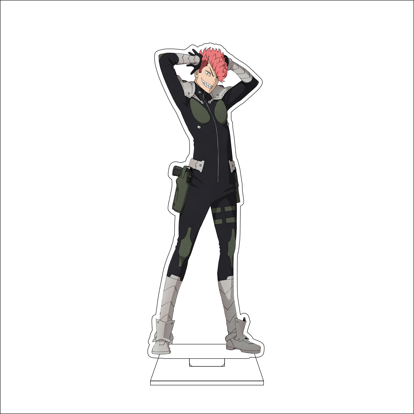 16CM Anime Kaiju No.8 Cosplay  - đánh giá và giá Figma Stand Set