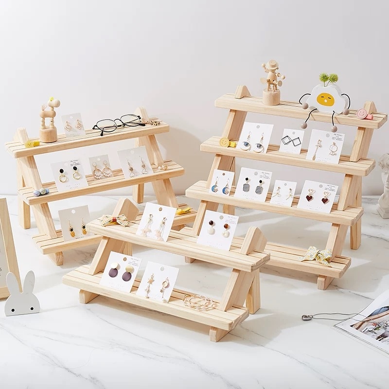 Ear Stud Holder Riser Multi-ti - đánh giá và giá Display Risers Set