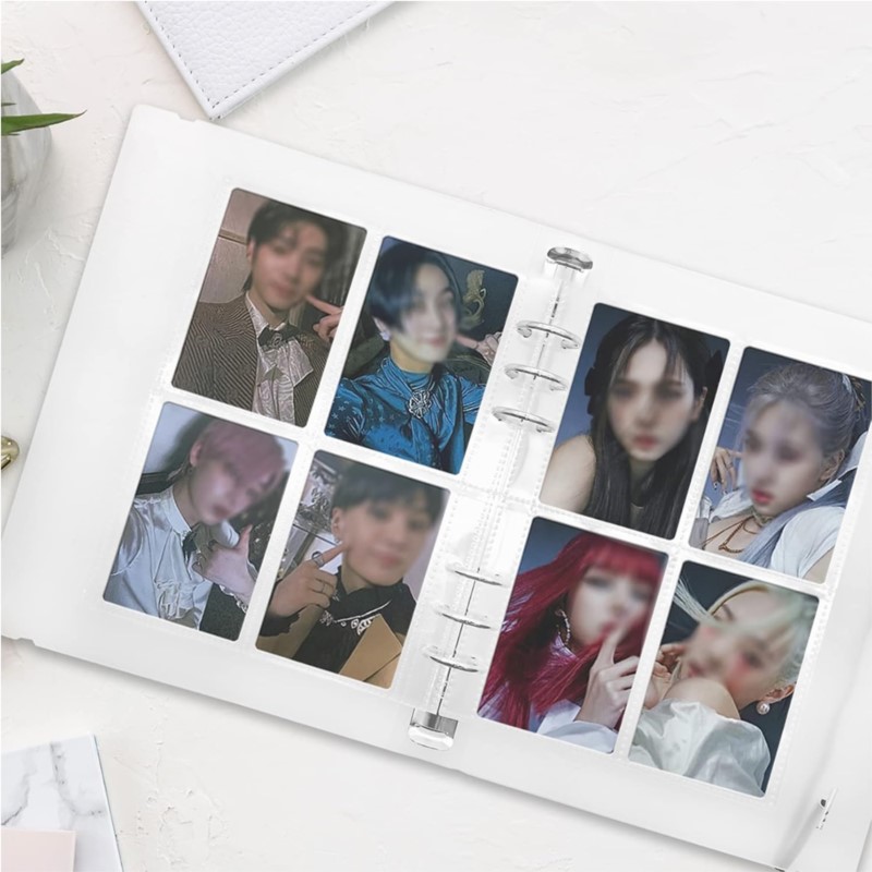4 Pockets Photo Card Holder Bi - đánh giá và giá Trading Card Binder