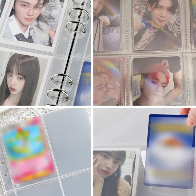 4 Pockets Photo Card Holder Bi - đánh giá và giá Trading Card Binder